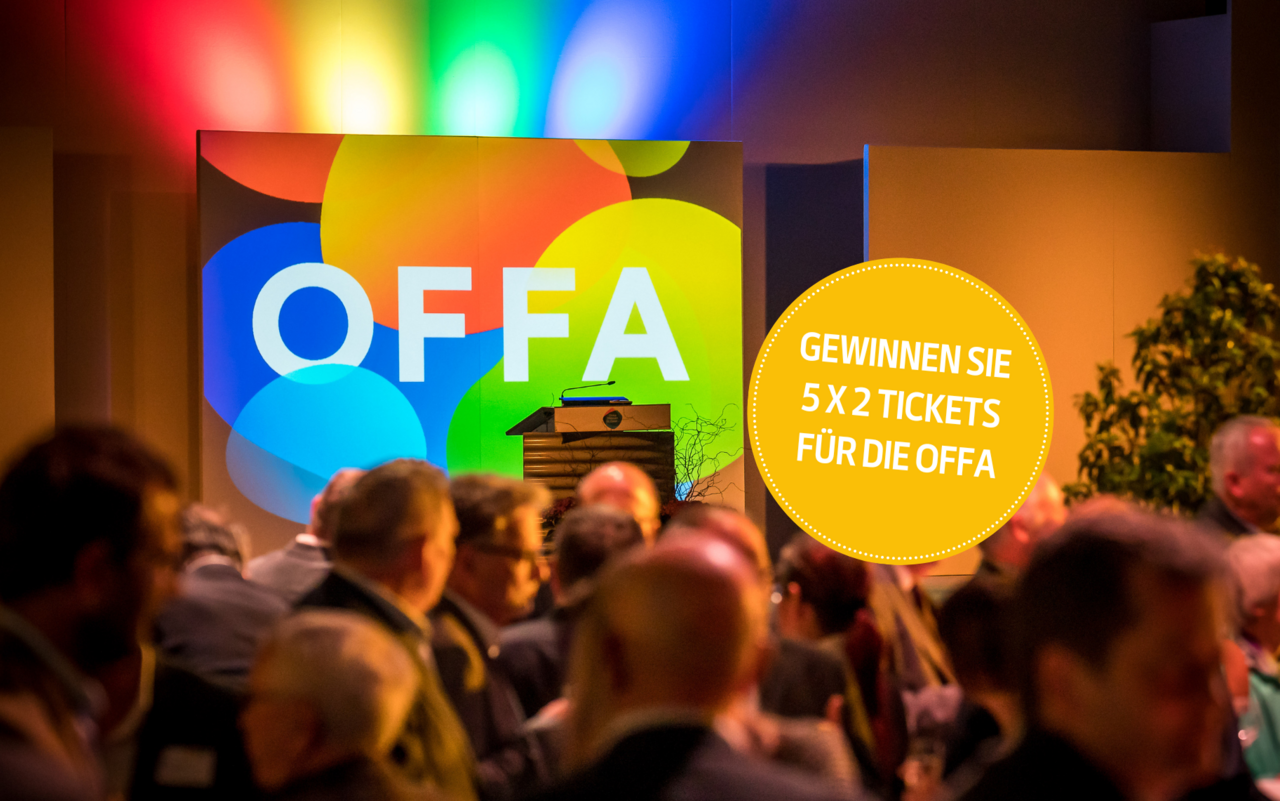 Gewinnen Sie jetzt mit etwas Glück Eintrittskarten und erleben Sie die Vielfalt und Highlights der OFFA 2024 hautnah!