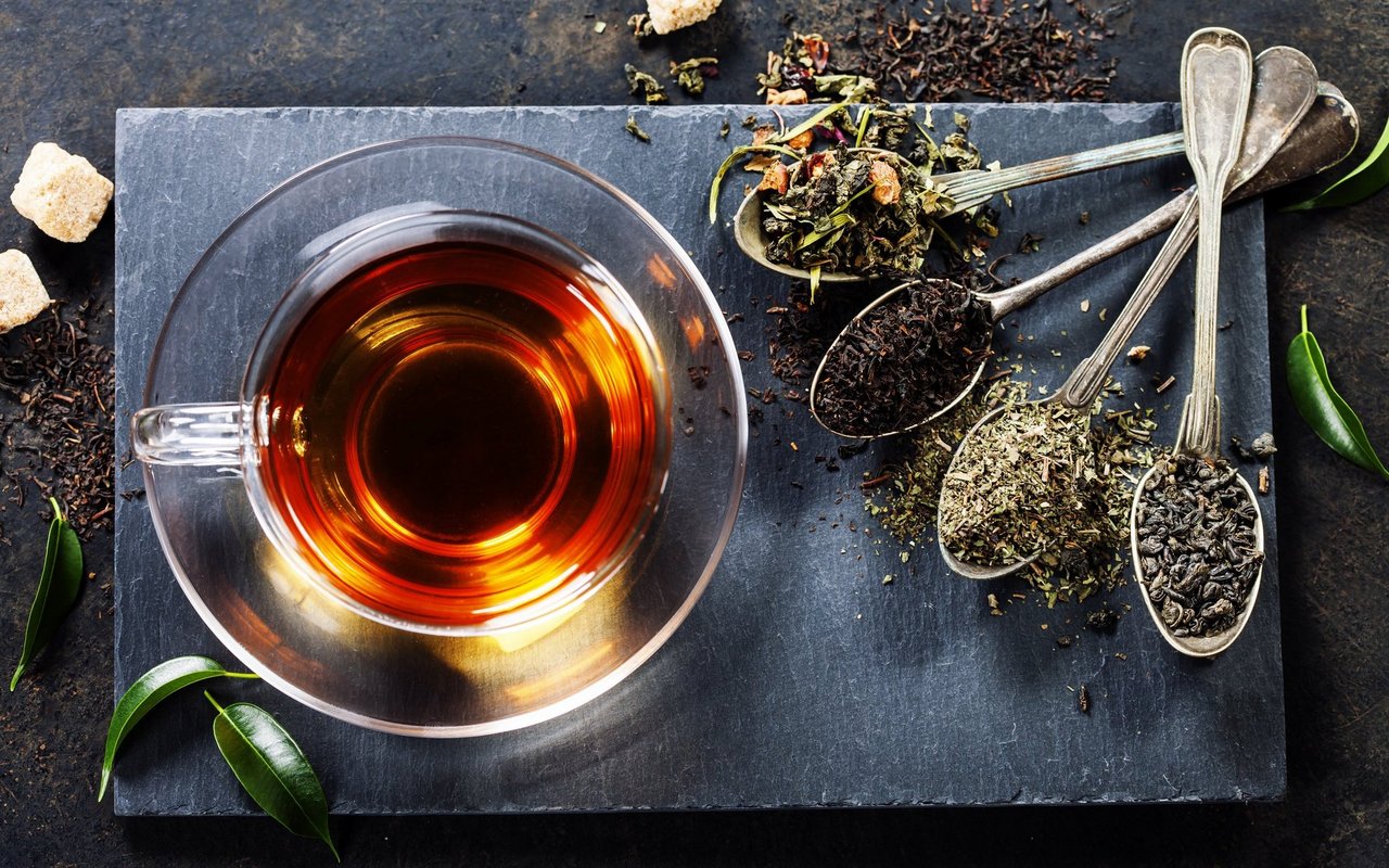 Aus der Teepflanze entstehen verschiedene Teesorten.