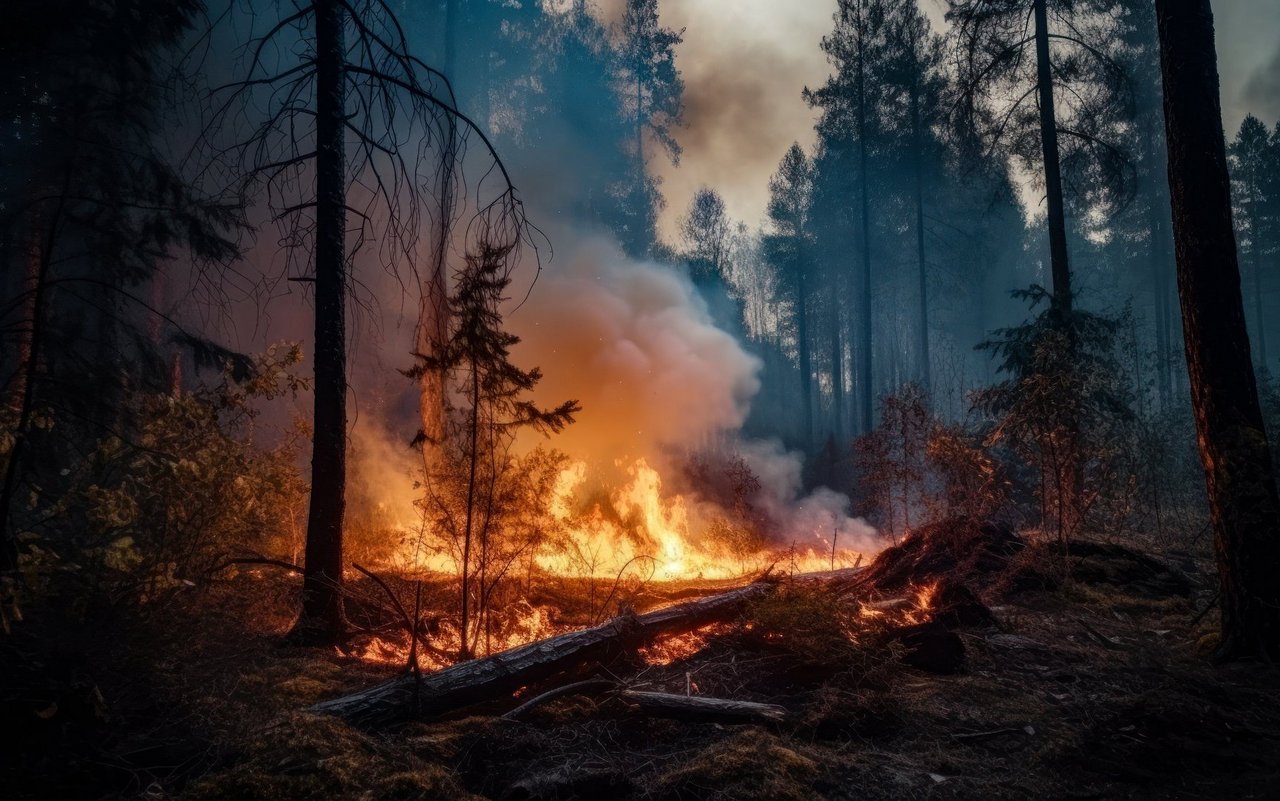 In verschiedenen Teilen der Welt wüten aktuell verheerende Waldbrände. 