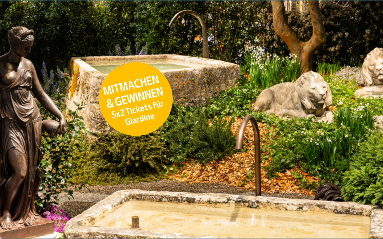 Die Giardina 2026 lädt vom 11. bis 15. März in der Messe Zürich zum Start in die Gartensaison ein.