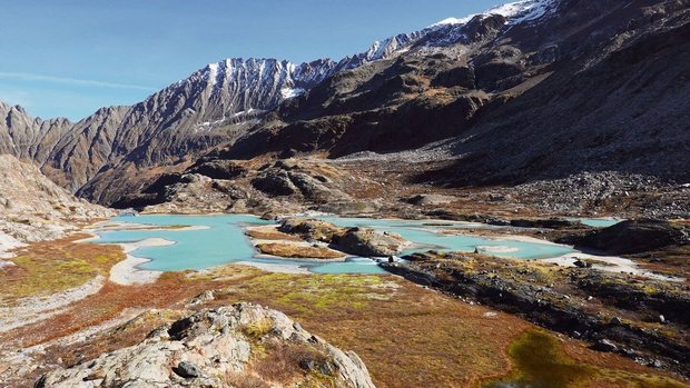 Bis 2012 reichte die Gletscherzunge noch in den Gaulisee und kleine Eisberge vermittelten einen arktischen Eindruck.