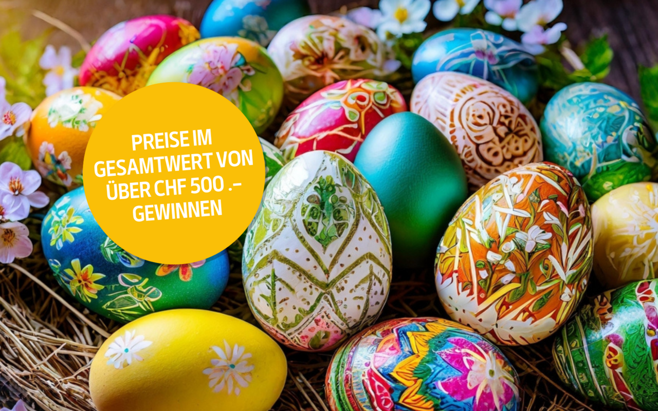 Wer bei unserer digitalen Eiersuche mitmacht, hat die Chance auf tolle Abos.