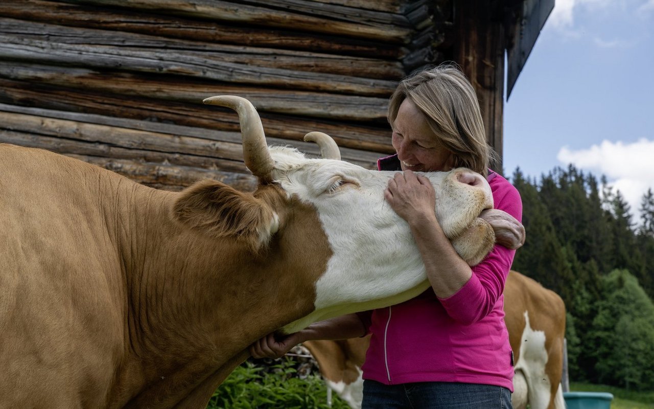 Wie auch alles andere hat Marlise Annen ihre Arbeit in der Landwirtschaft mit viel Herzblut verrichtet.