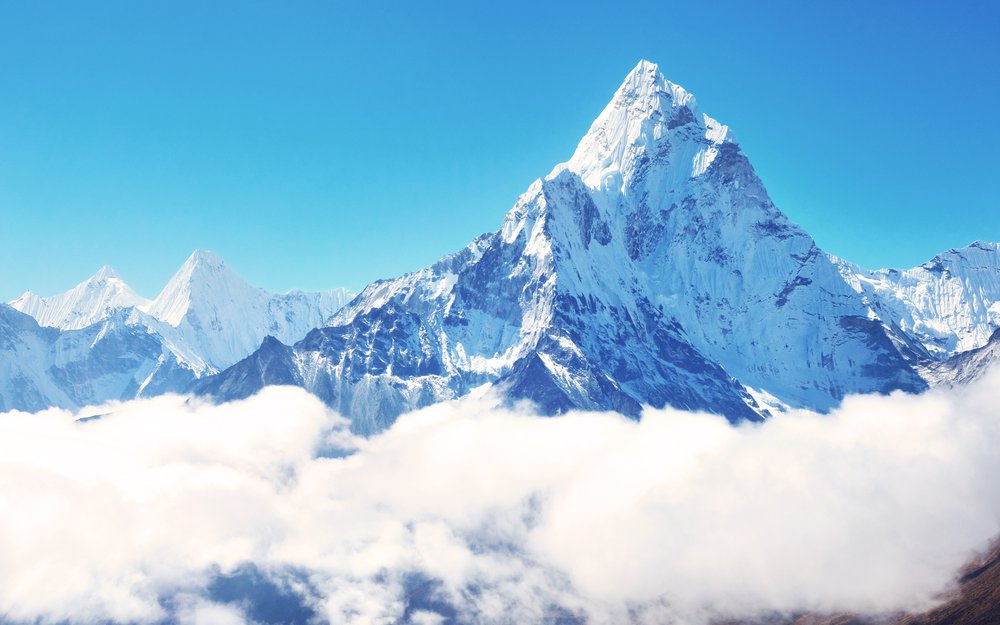 Die Expedition auf das Dach der Welt zum Mount Everest war eine Pionierleistung. 