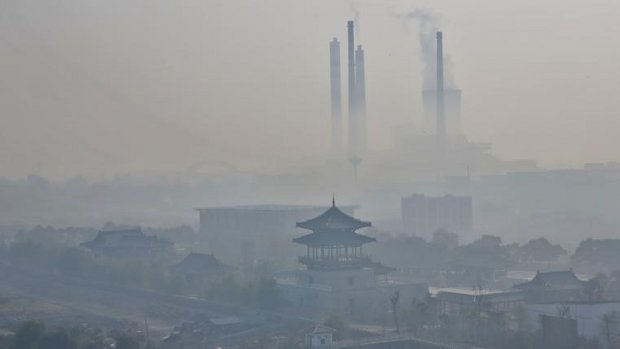 Smog und Kohlekraft in China