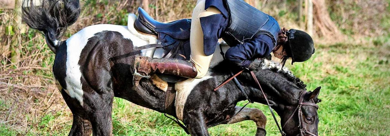 Reitunfälle passieren immer wieder, könnten mit dem richtigen Training aber stark eingeschränkt werden.