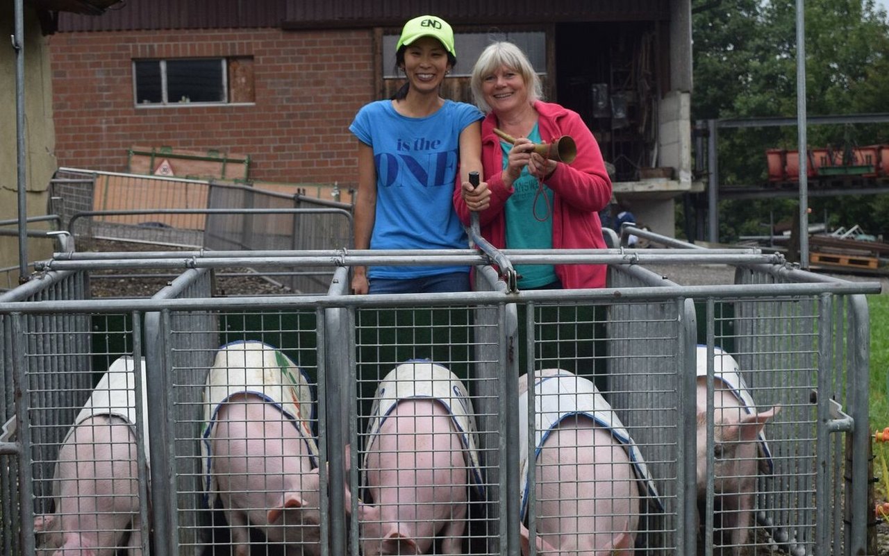 Susanne Milz (rechts) und ihre Schwiegertochter Emi.