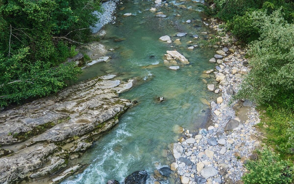 Die Goldach-Schlucht verbindet Zweibrücken und Trogen.