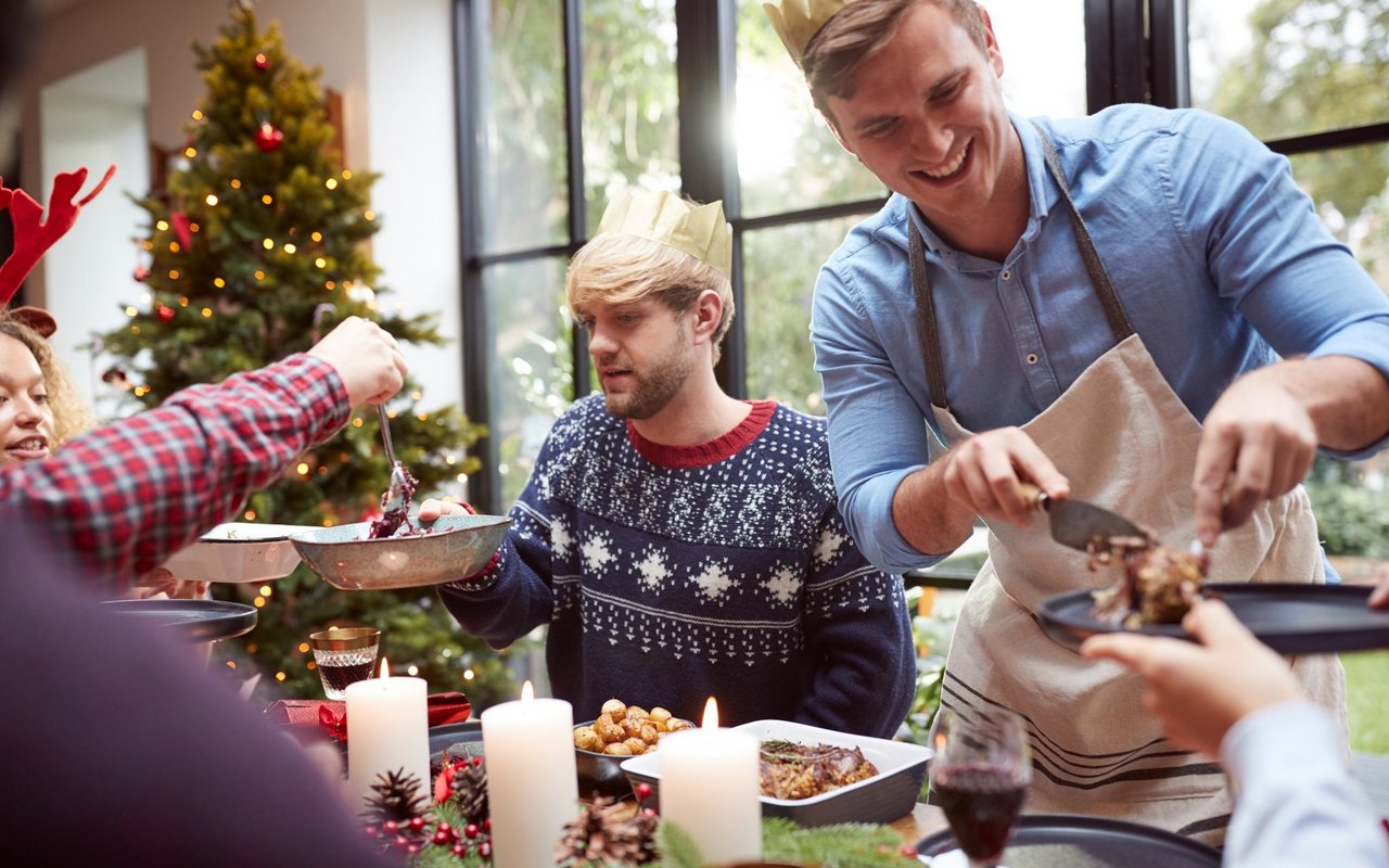 Veganes Weihnachtsessen kommen regelmässiger auf den Tisch. 