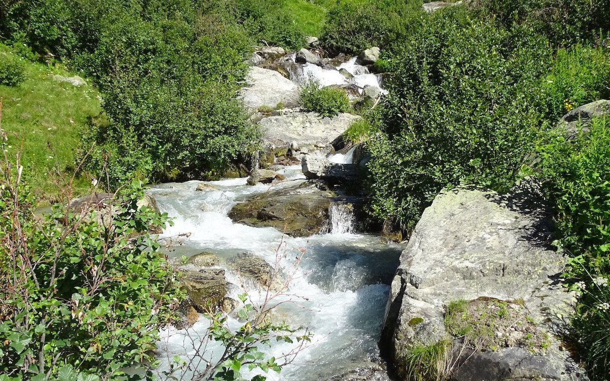 Herrliche Bergwelt im Goms. 