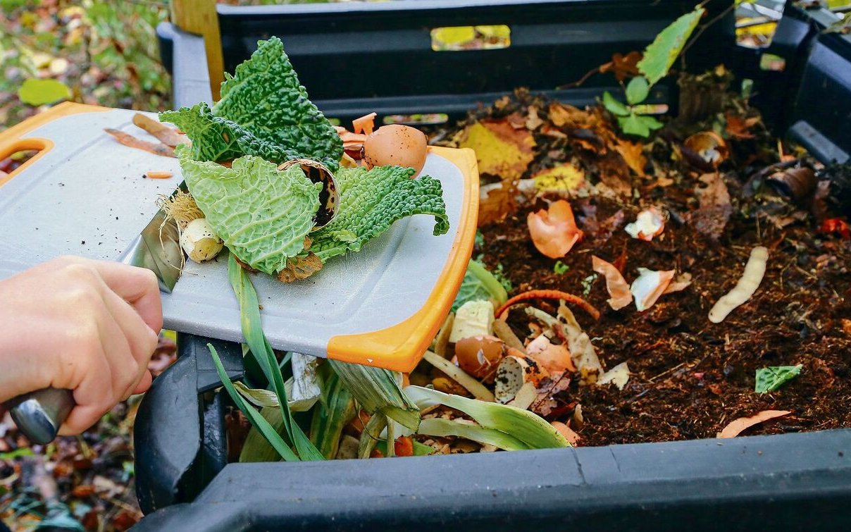 Wenn die Mischung stimmt, darf fast alles auf den Komposthaufen. Zumindest das, was aus der Natur kommt.