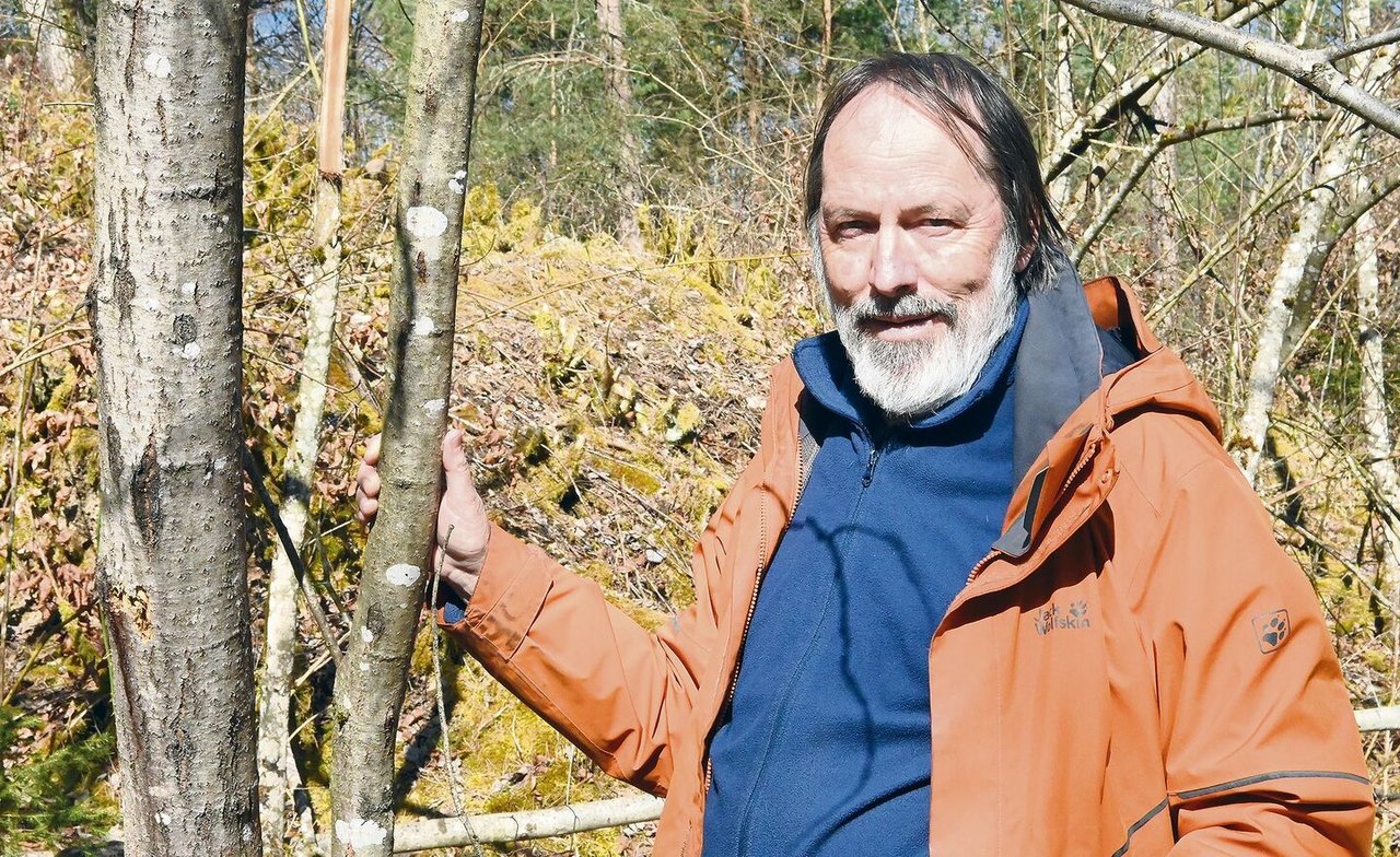 Bernhard Egli hat die Anfänge des Naturparks Schaffhausen begleitet. Heute leitet er den Bereich Natur und Landschaft.