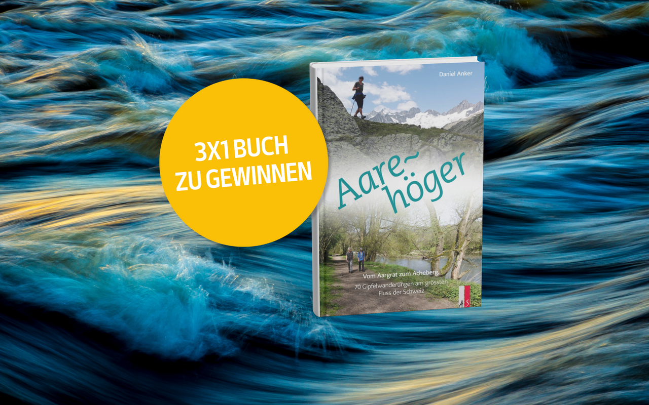 Die TierWelt verlost 3 Exemplare des Wanderführers von Daniel Anker.