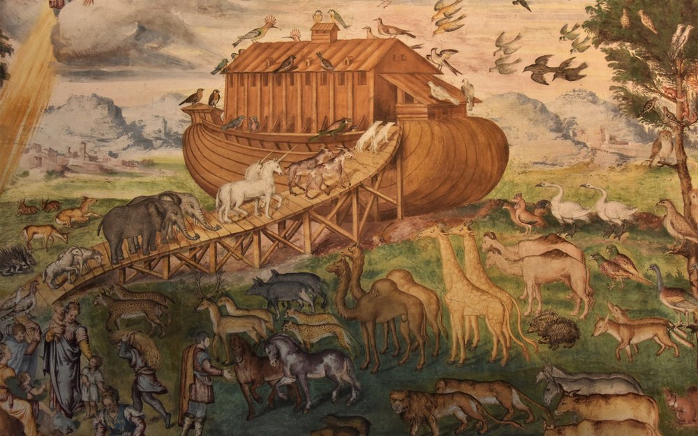 Die Bibel ist voller Texte und Geschichten mit Tieren. Eine der bekanntesten Geschichten ist diejenige der Arche Noah. 