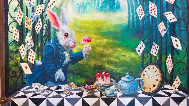 White Rabbit aus Alice im Wunderland