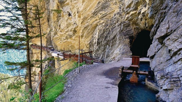 Die Bissen im Wallis sind ein Wunderwerk der frühen Ingenieurskunst.