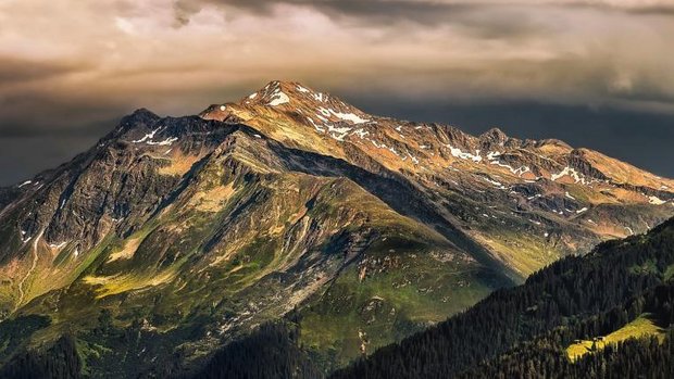 Berge im Prättigau