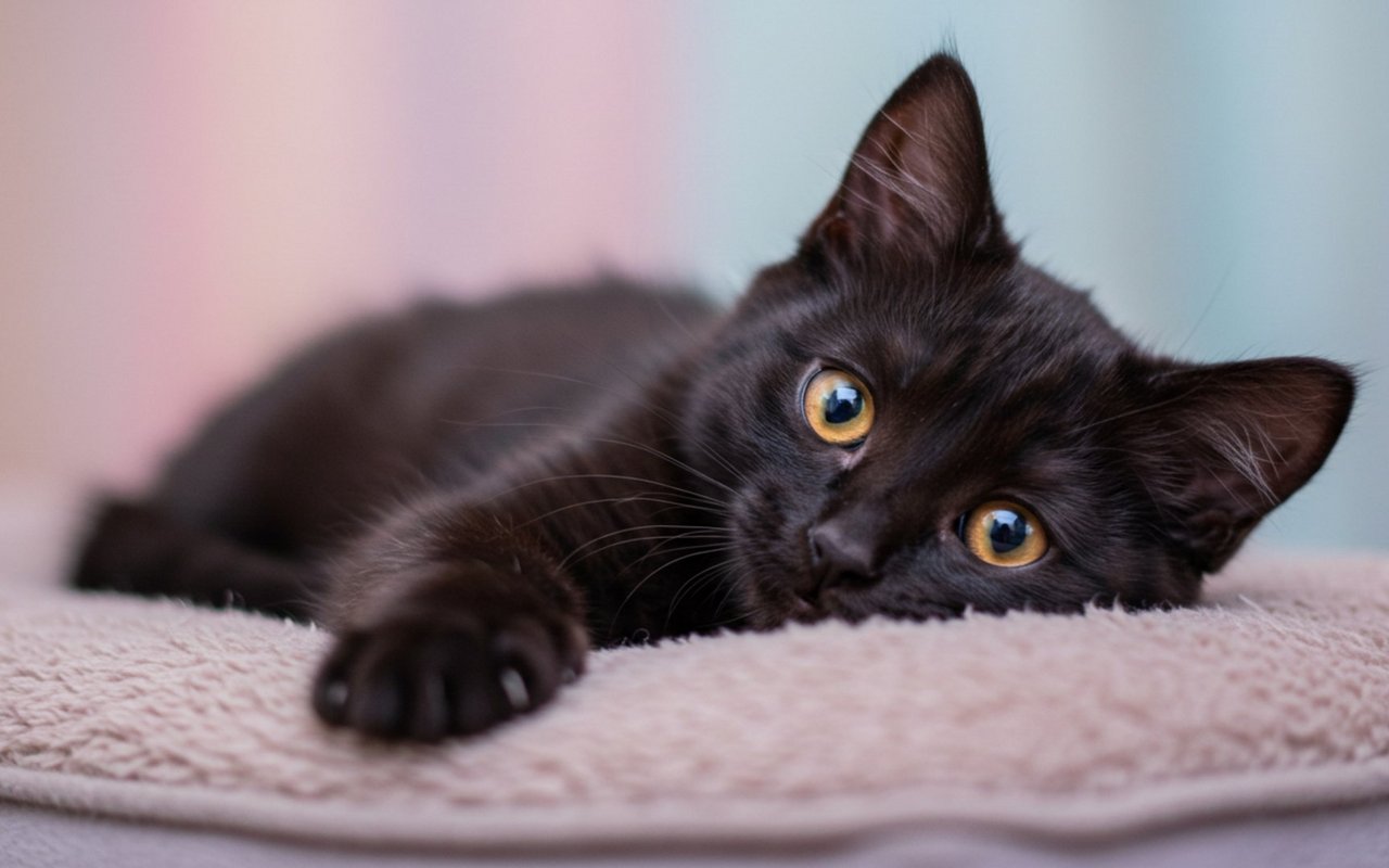 Schwarze Katzen und Hunde kämpfen oft mit Vorurteilen.