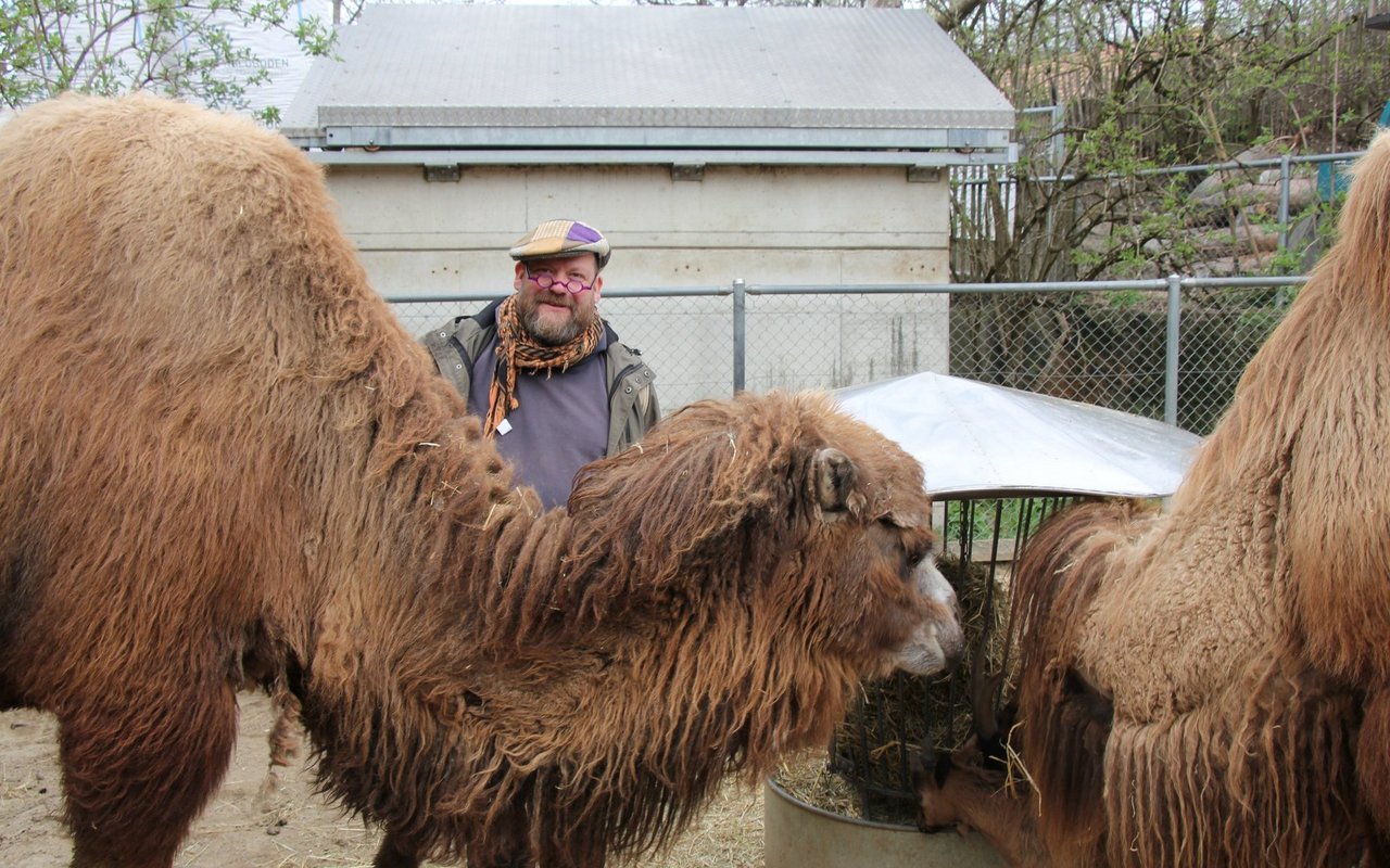 John-David Bauder und seine Tiere müssen ein neues Zuhause suchen. 