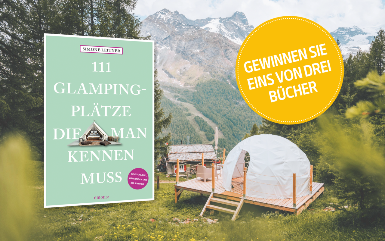 Luxus gepaart mit echtem Naturerlebnis ist grandios. Lassen Sie sich von 111 extravaganten Glampingspots in Deutschland, Österreich und der Schweiz inspirieren.