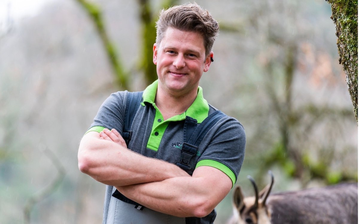 Sven Fässler, Leiter des Tierparks Biel. 