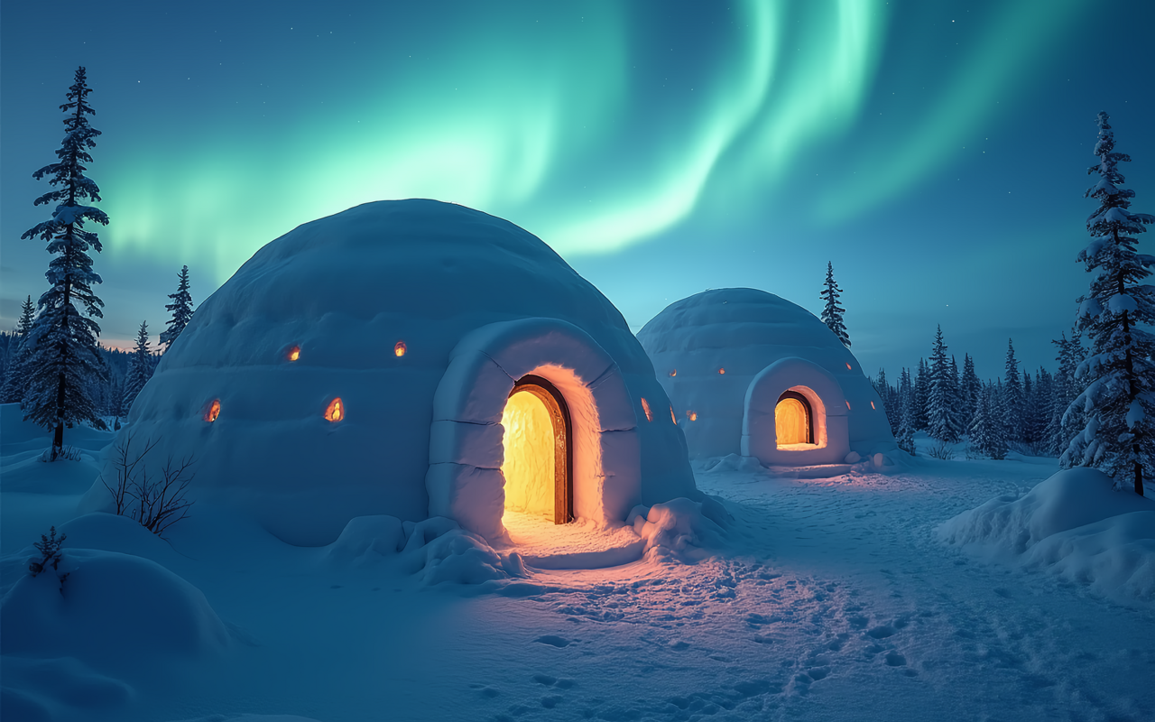 Nach dem Lesen unserer Anleitung wissen Sie, was an diesen Iglus falsch ist...