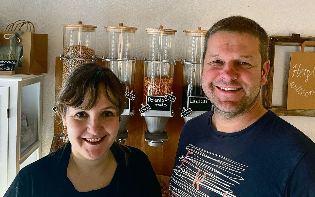 Monika und Urs Tellenbach setzen auf Nischenprodukte und Direktvermarktung. 