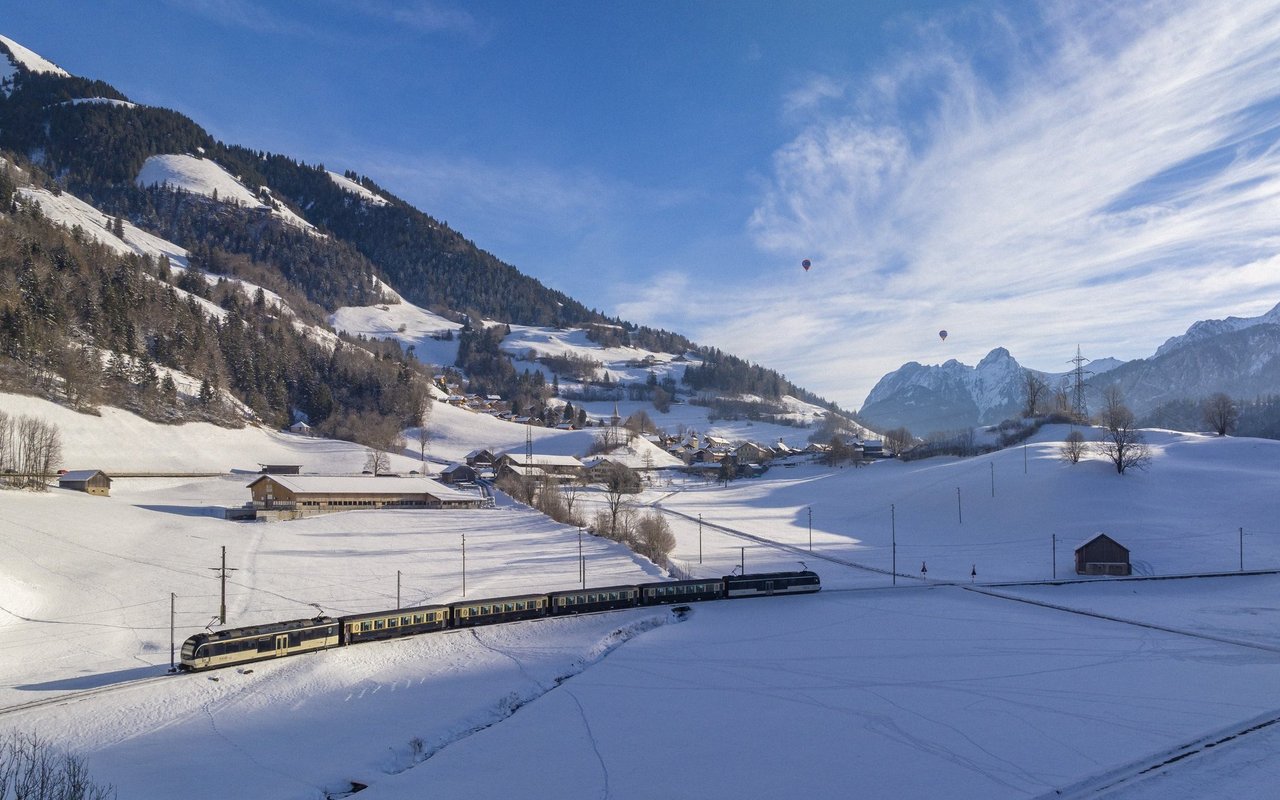 Der Golden Pass führt durch die schönsten Winkel des Simmentals bis nach Montreux.