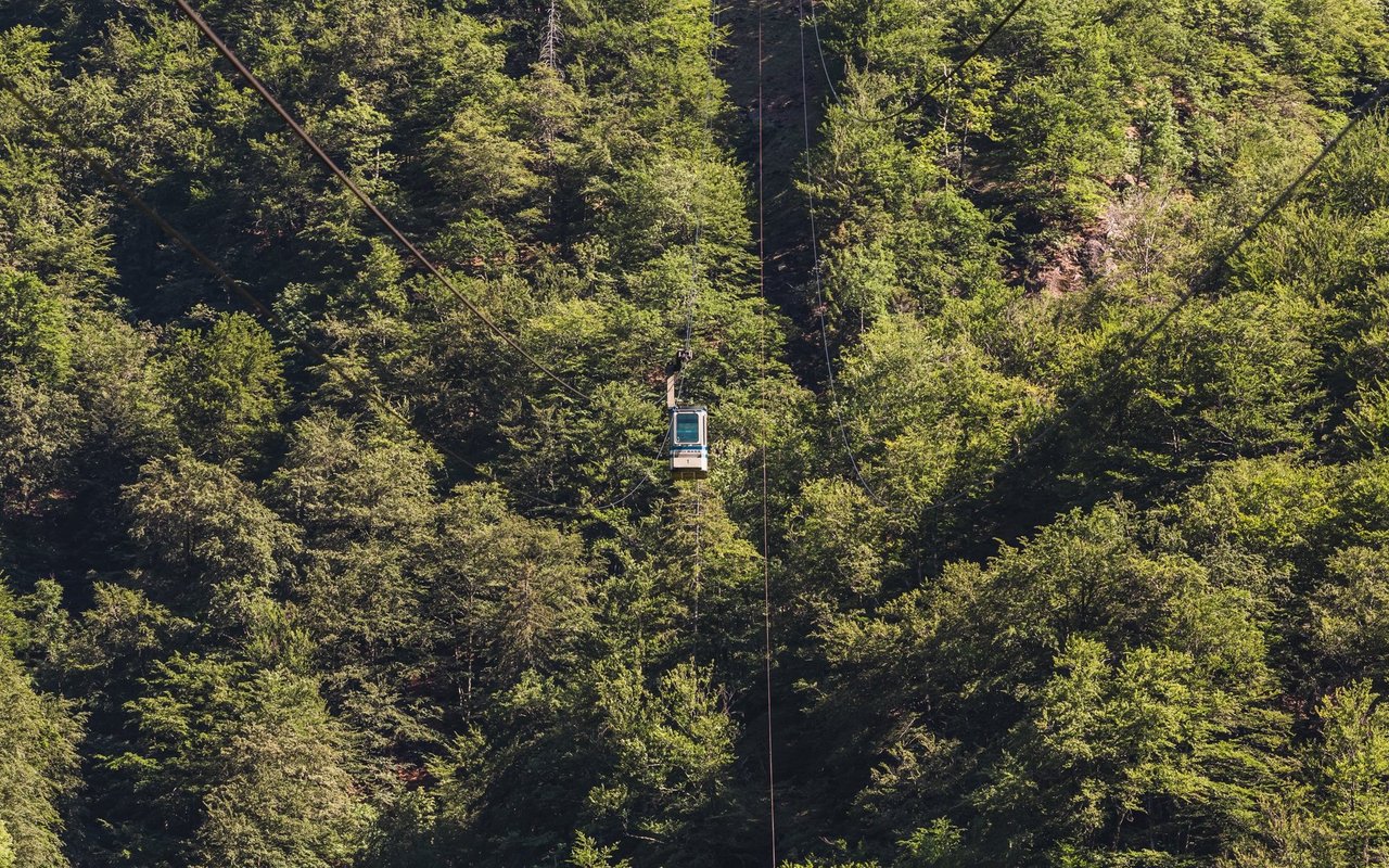 Die Seilbahn Verdasio-Rasa 