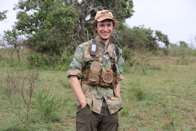 Der Zoologe Drew Bantlin erforscht die Wiederansiedlung von Löwen und Nashörnern.
