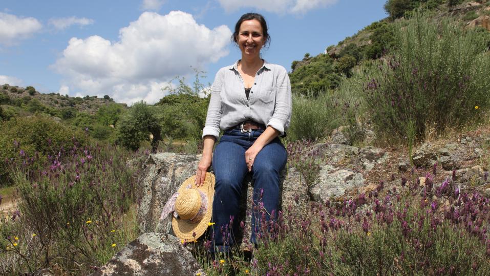 Biologin und Naturschützerin Ana Berliner kaufte zusammen mit Gleichgesinnten das Land im Côa-Tal im es in ein Naturschutzgebiet umzuwandeln.