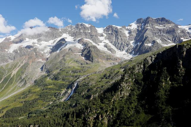 Der Aletschgletscher ist das grösste Wildnisgebiet der Schweiz.