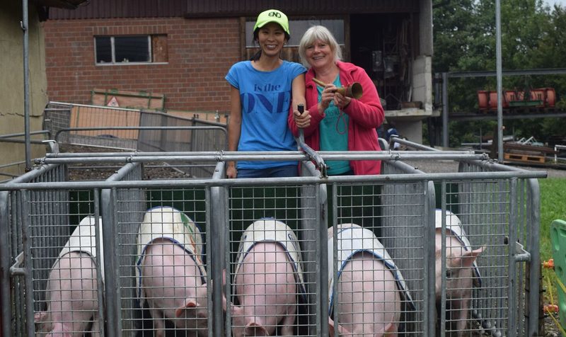Susanne Milz (rechts) und ihre Schwiegertochter Emi.