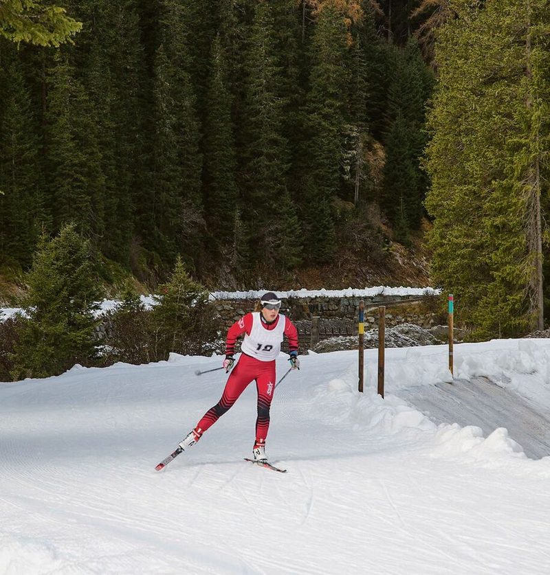 Die Loipe in Davos ist seit Ende Oktober für Amateure und Profis geöffnet.