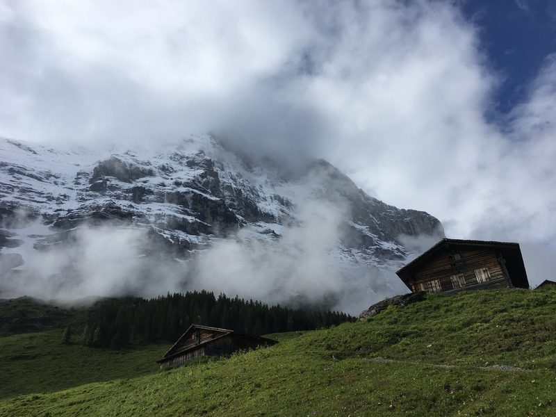 In schwindelerregenden Höhen auf der Via Alpina