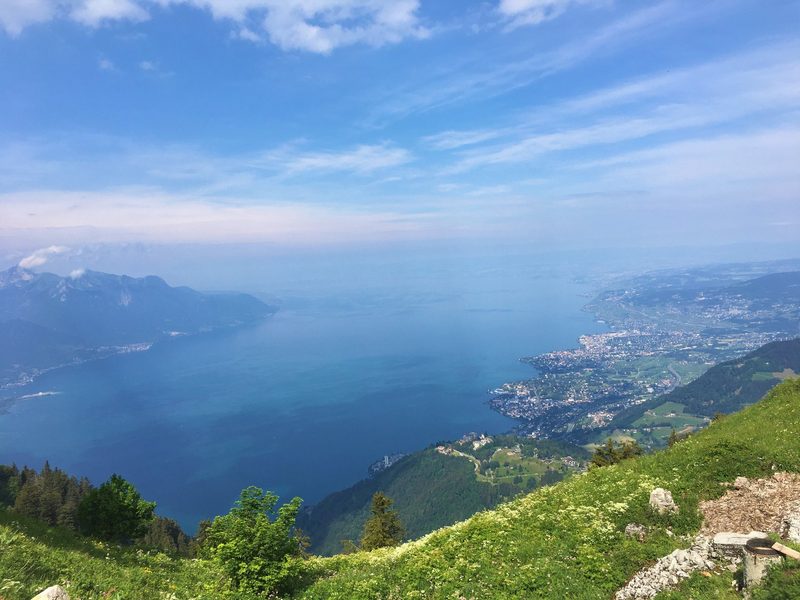 In schwindelerregenden Höhen auf der Via Alpina