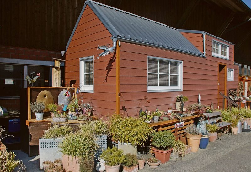 Klein, aber oho: das Tiny House von Conny undSandro Huber kann sich sehen lassen.