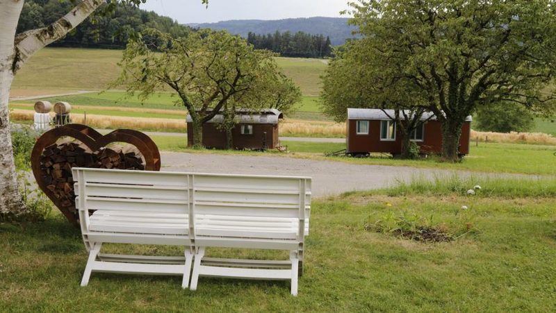 Agrotourismus im Bauwagen
