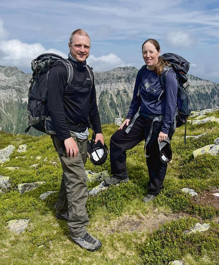 Oliver und Sandra Blättler sind oft gemeinsam unterwegs.