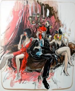 Hühnerbild von Charly Bühler