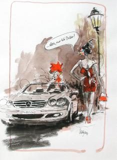 Hühnerbild von Charly Bühler