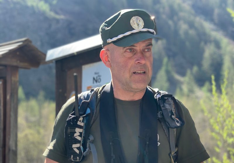 Unterwegs im Schutzgebiet der Steinböcke
