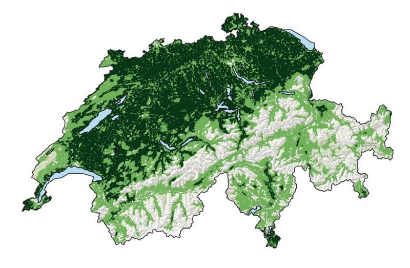 Hier könnte sich der Goldschakal in der Schweiz ansiedeln