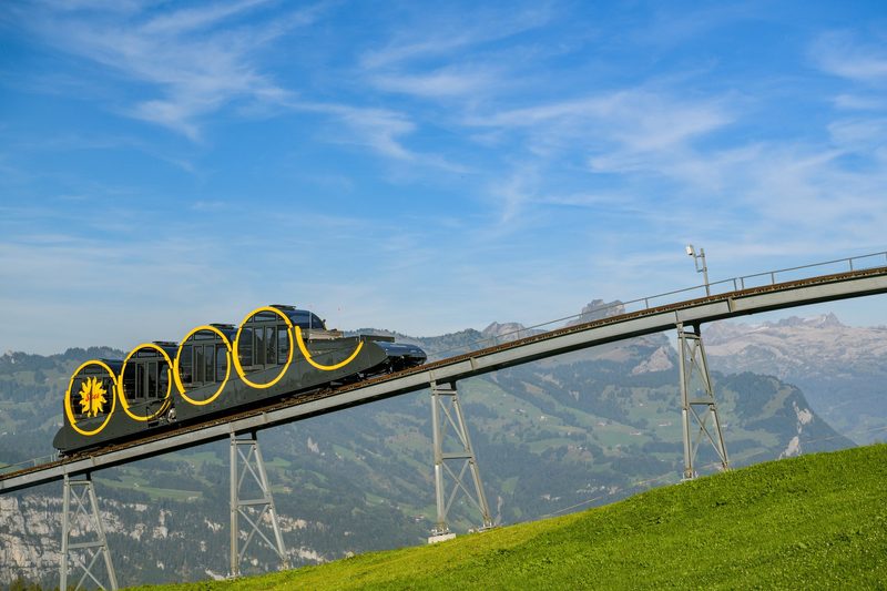 Spektakuläre Bahnfahrten zu schönen Wandergebieten
