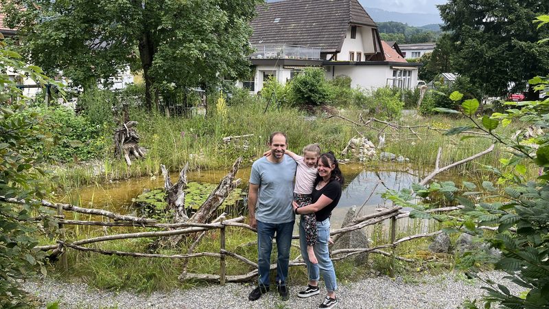 Familie Murer: Naturgarten