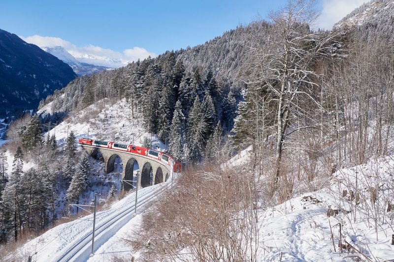 Die schönsten Zugstrecken der Schweiz