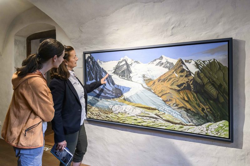 Ausstellungstipps: Alpleben, Tierinstinkte und Gletscher als Kunst