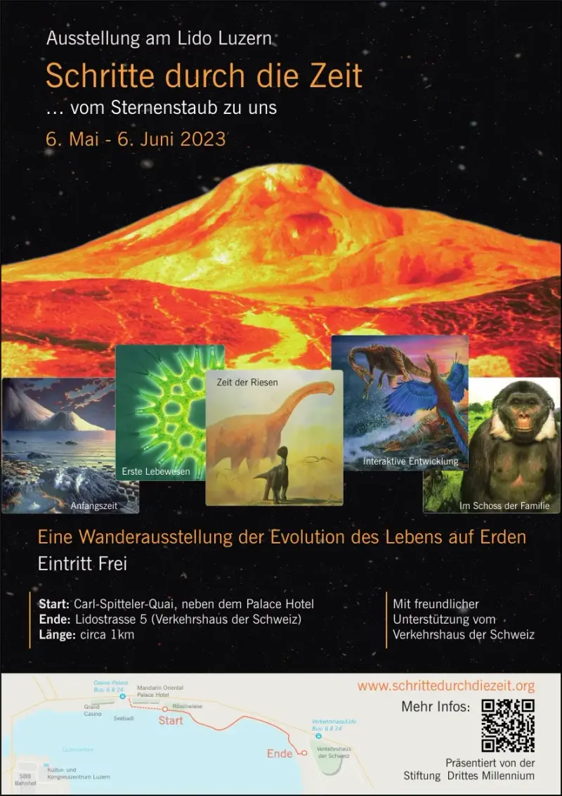Schritt für Schritt durch die Geschichte der Erde