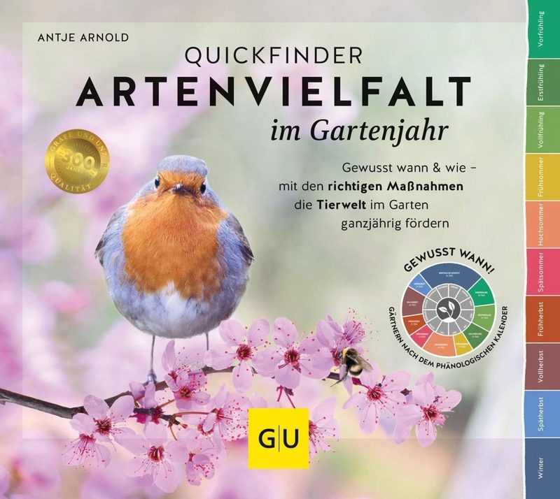 Buchtipps: Lebensräume für Tiere und Pflanzen im Garten schaffen