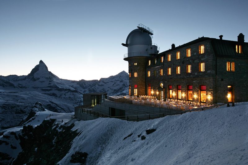 Sechs Schweizer Bergrestaurants